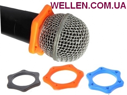Защита микрофонов от падения, резиновый ограничитель ромашка, цена 30 грн.